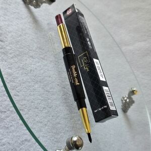 C.P. Lips Double-end Lipstick & Liner in Deep Berry (02)